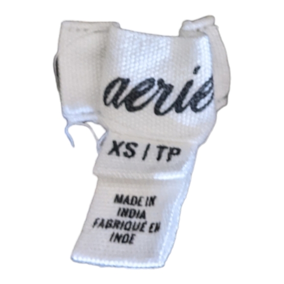 Aerie Pool-To-Party Crochet Halter Mini Dress Women's XS/TP Washed Olive Green - Picture 14 of 15